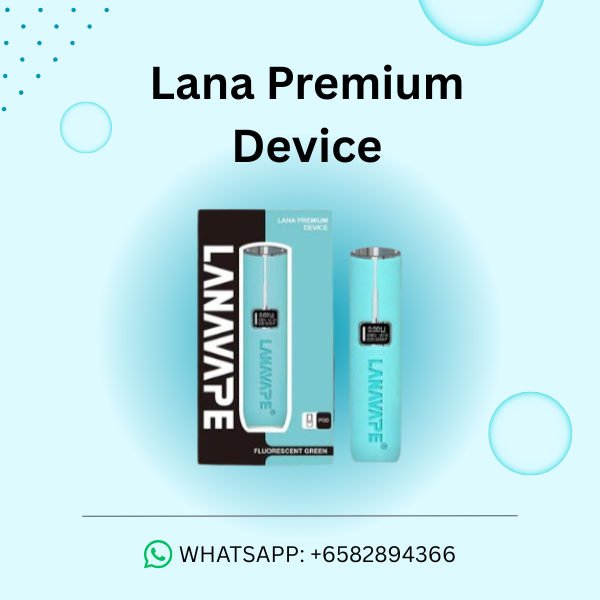 Lana Premium Device Leather Edition luxury pod kit with LED display